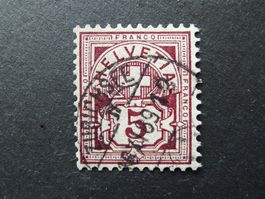 60A mit seltenem Stempel ZÜRICHSEE