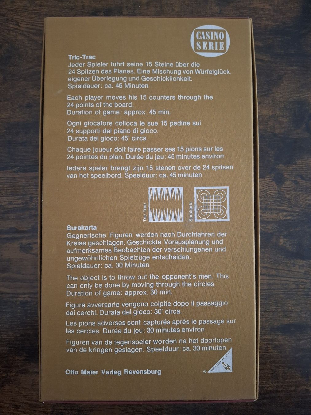 Giochi: TricTrac Surakarta – Usato da Zürich venduto da Vordermannd86 1