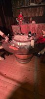 Table tonneau ronde 