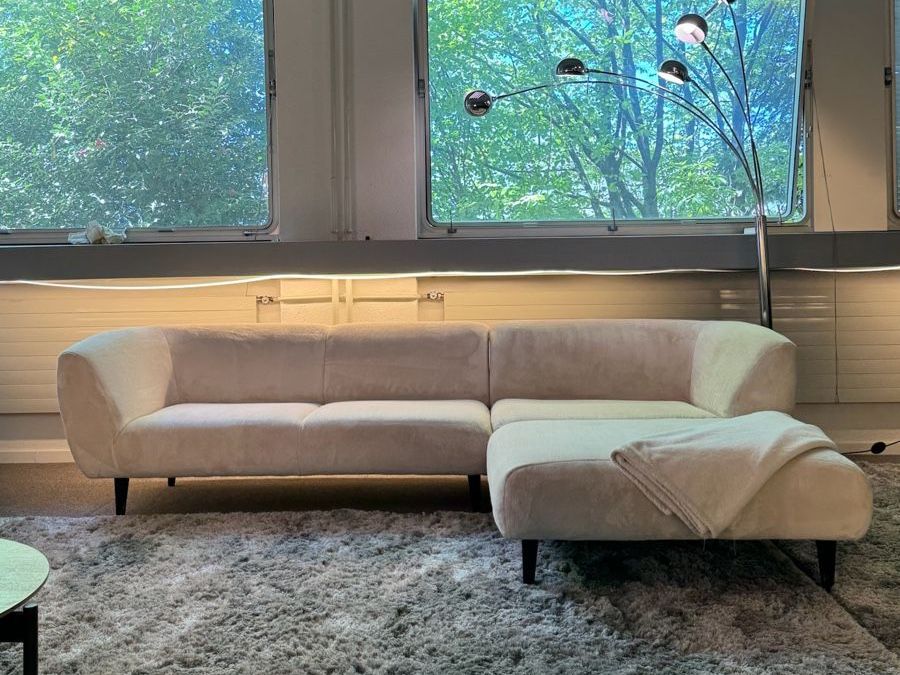 Divani: Superweiches Ecksofa Beige – Usato da Fehraltorf venduto da Sofalab.swiss