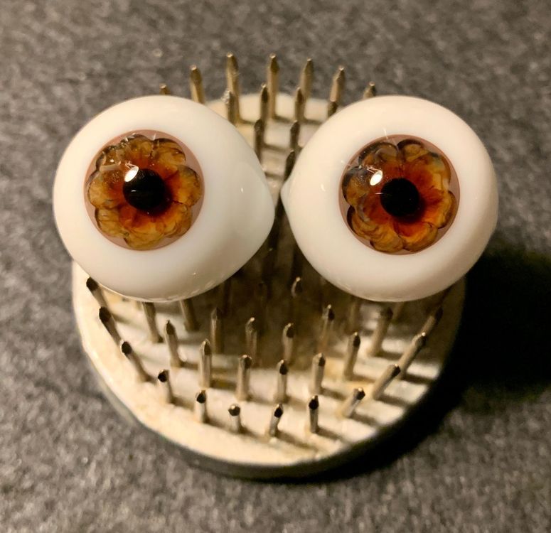 MWOOT Glasaugen Set - 100 Stück, 12mm, Für Puppen, Häkeltiere & DIY-Projekte