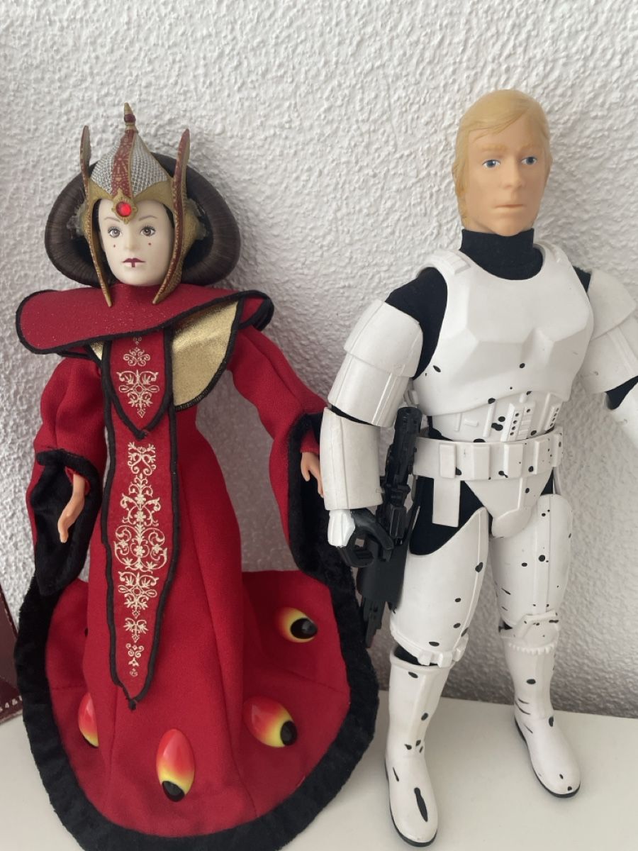 Statuette: Star Wars Figuren Amidala und Luke – Usato da Buchs venduto da Moni_ka. 3