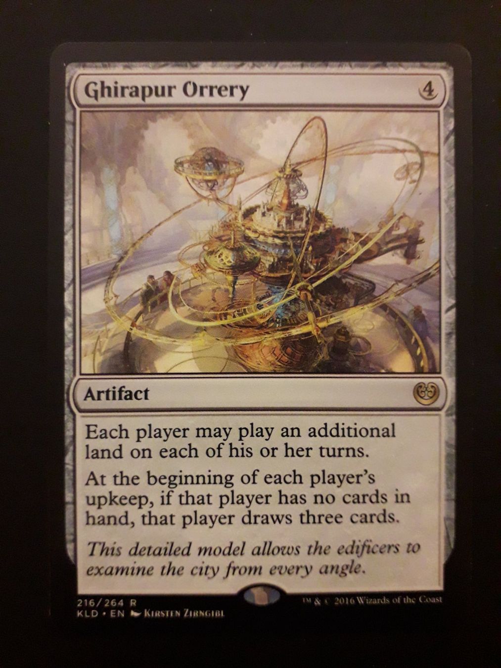 Magic The Gathering Carte collezionabili: MTG - Ghirapur Orrery – Usato da Lausanne venduto da and_n6mz