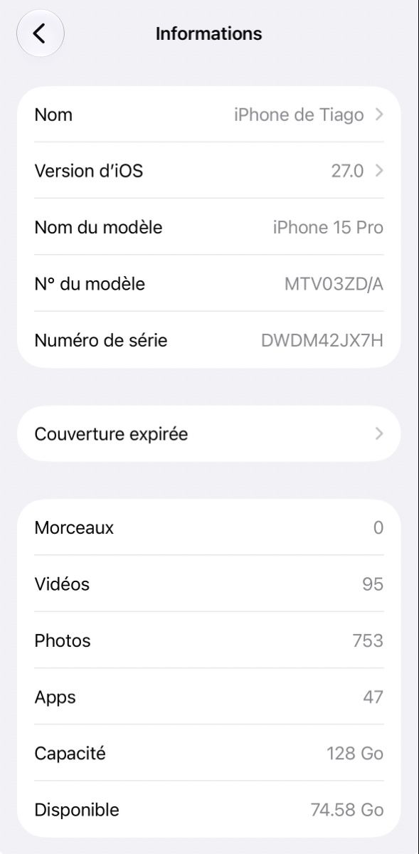 Apple Handys / Smartphones: iPhone 15 Pro Bleu 128gb – Neu (gemäss Beschreibung) aus Muraz (Collombey) von Tiagoveiga20 8