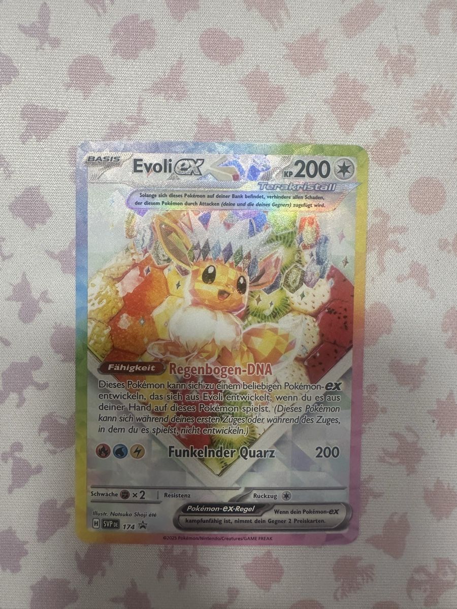 Pokémon Sammelbilder & Trading cards: Evoli ex SVP 174 DE ab 1.-- – Gebraucht aus Recherswil von Nitschy