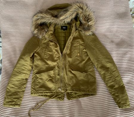 Veste d'hiver kaki pour femme
