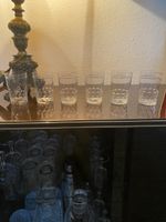 Baccarat Römer Gläschen Set, 6 Stk., Kristallglas, Top!