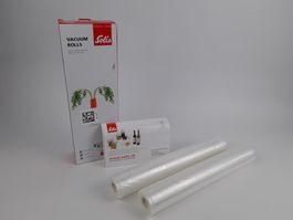 SOLIS Vakuumierfolien - 40 x 600 cm (2 Rollen)