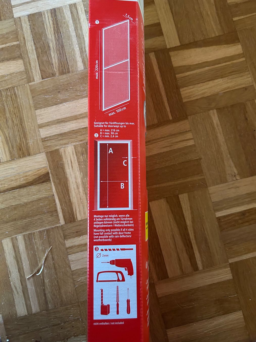 Tesa Vorhänge: Tesa Fliegengitter Alu Rahmen Comfort – Neu und originalverpackt aus Bern von Dafi7 2