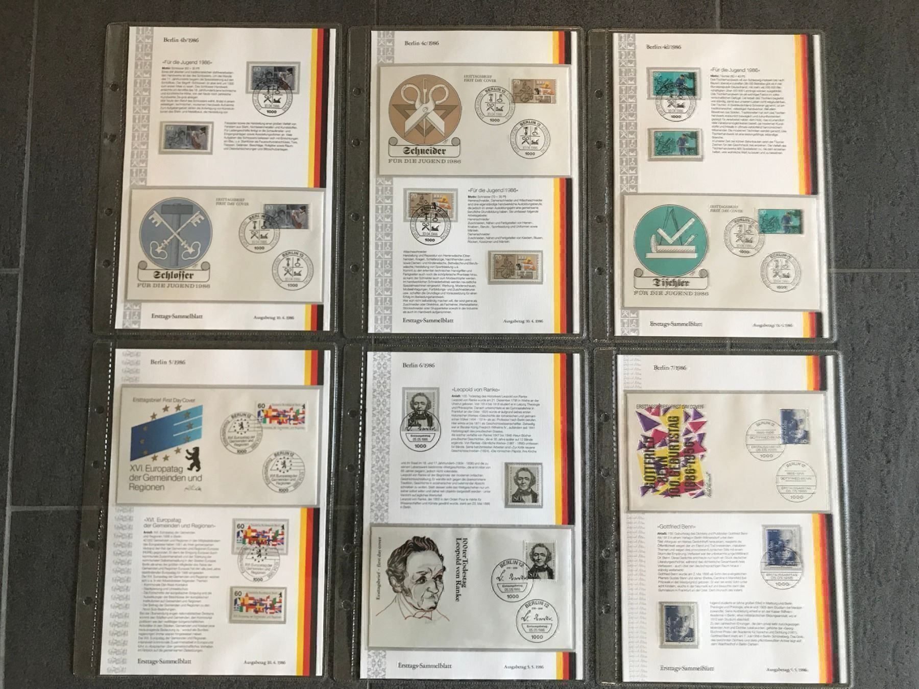 Alben: Briefmarken-Album "Berlin" Nr. 4/6 – Gebraucht aus Rain von SRIC01 2