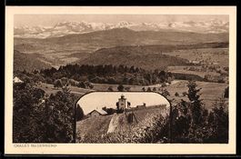 AK Widen, Pension Chalet Hasenberg und Landschaft