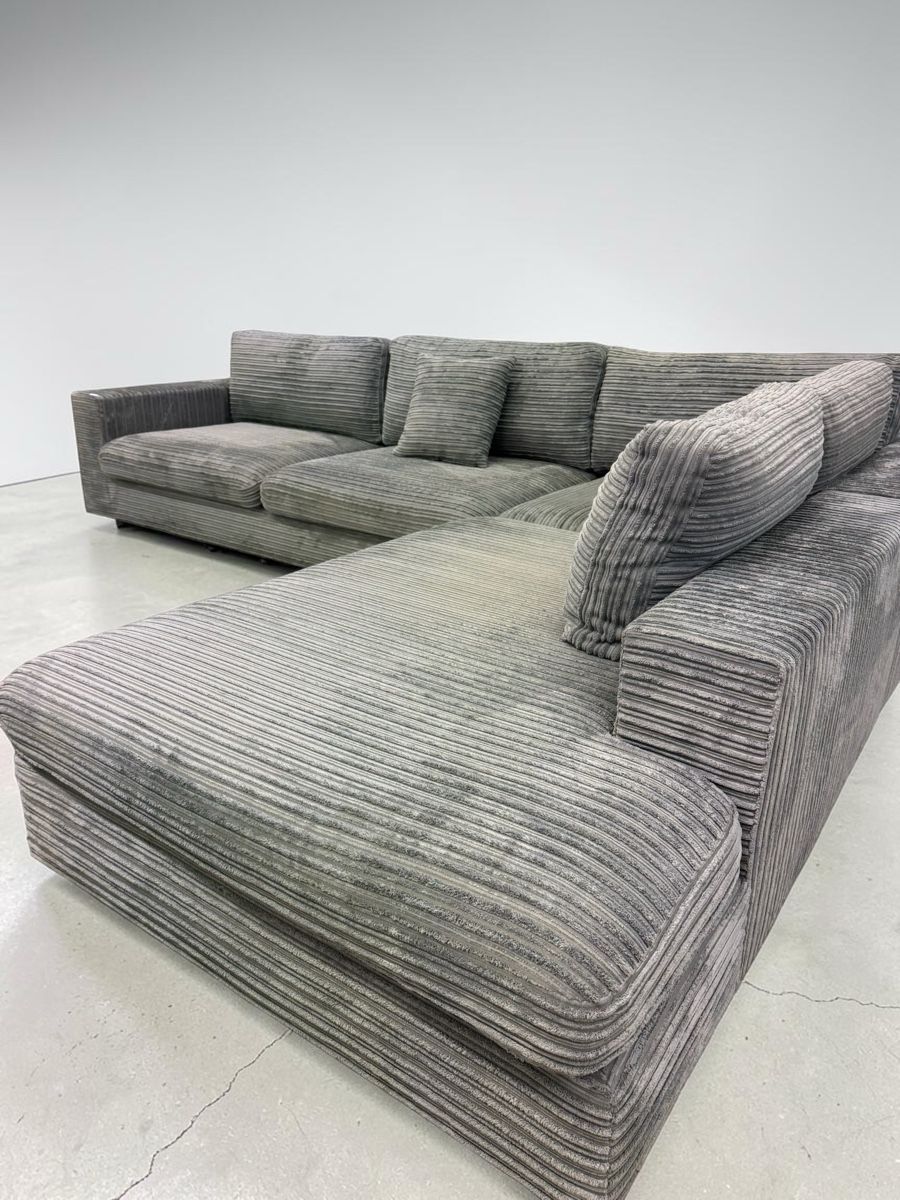 Pfister Sofas: Johan Jakob Pfister Ecksofa Grand Hellblau – D'occasion à Fehraltorf par Sofalab.swiss 1