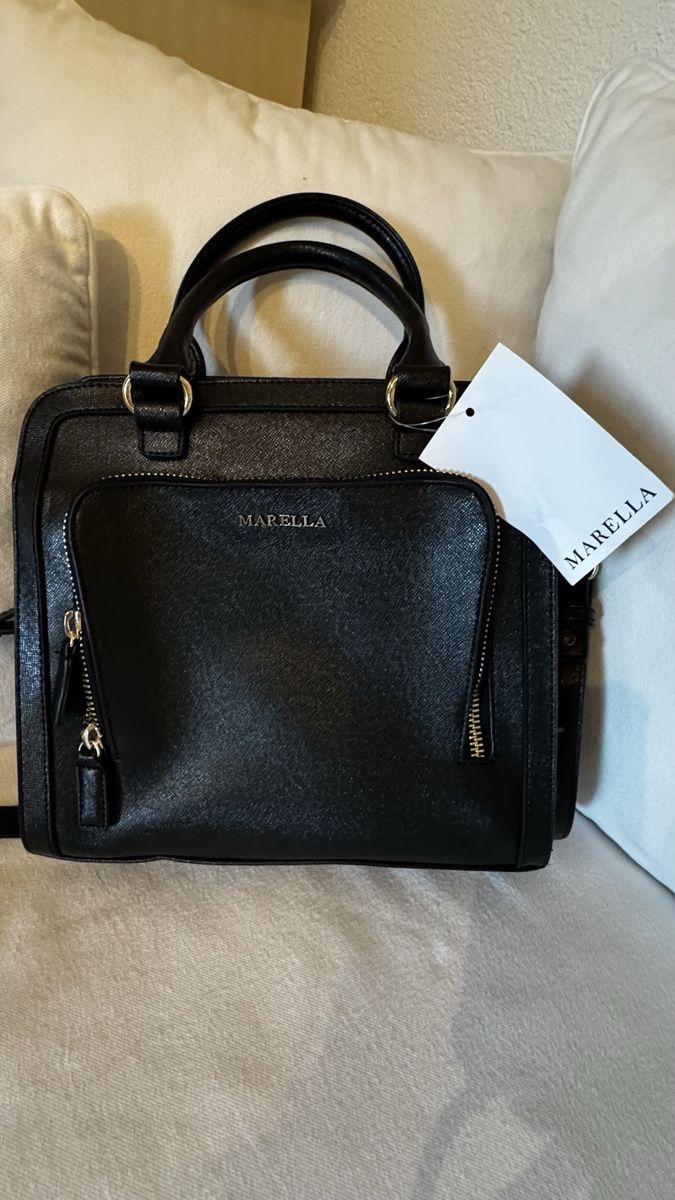 Marella Taschen für Damen: Borsa nera MARELLA, nuova con etichetta – Neu und originalverpackt aus Corseaux von zetajones01
