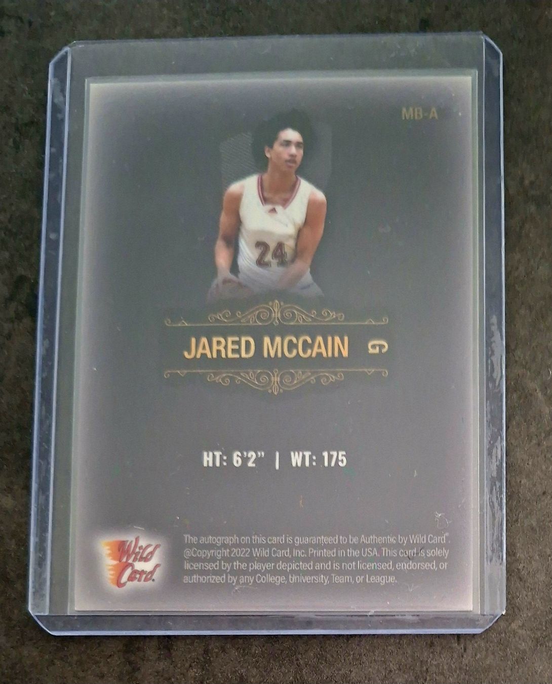 Cartoline: Jared McCain Auto card jersey numbered – Nuovo (secondo la descrizione) da Vallorbe venduto da ant_75wx 1