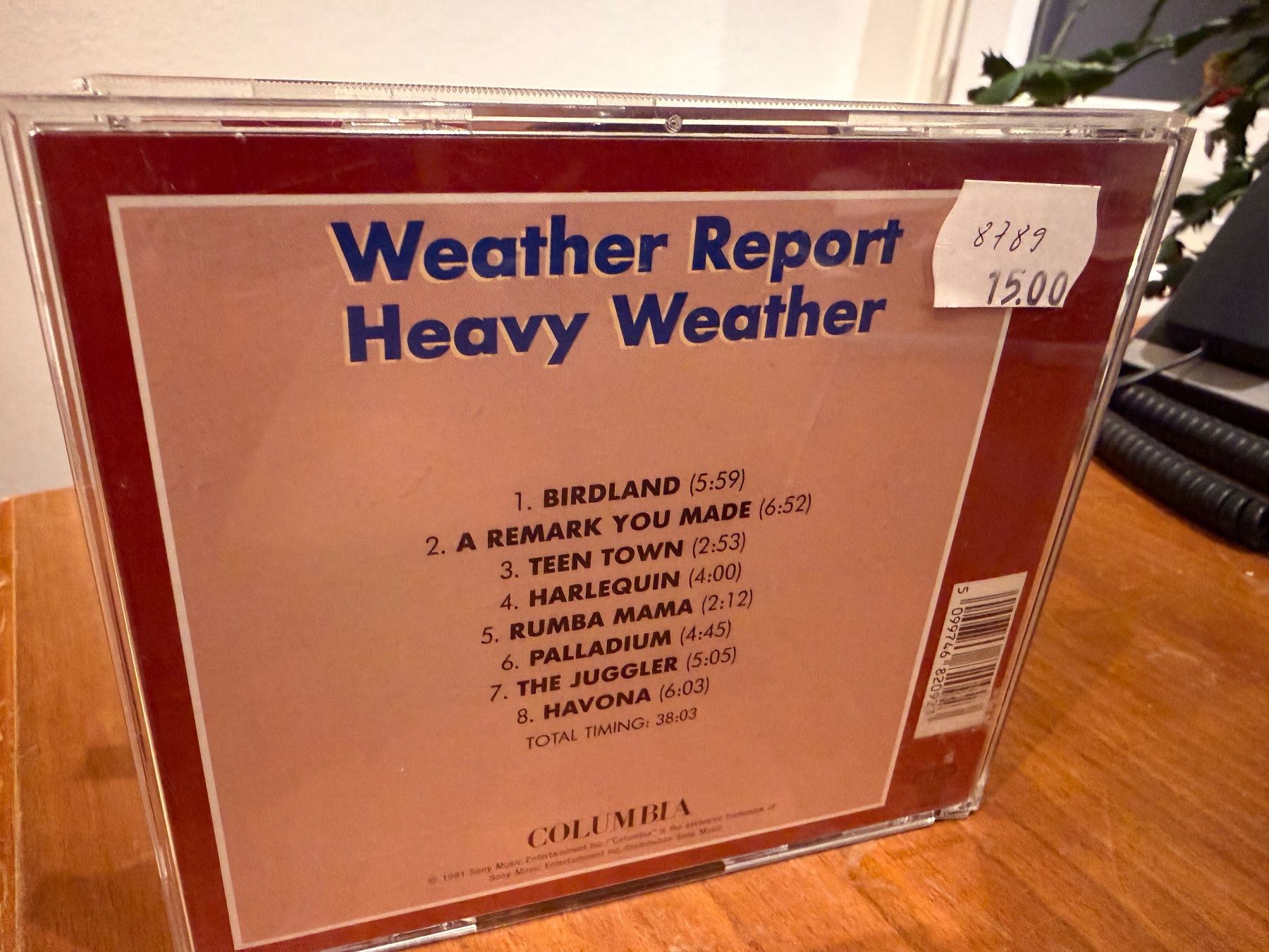 CD: Weather Report - Heavy Weather - KA02BS – Usato da Küsnacht ZH venduto da JazzRecords 1