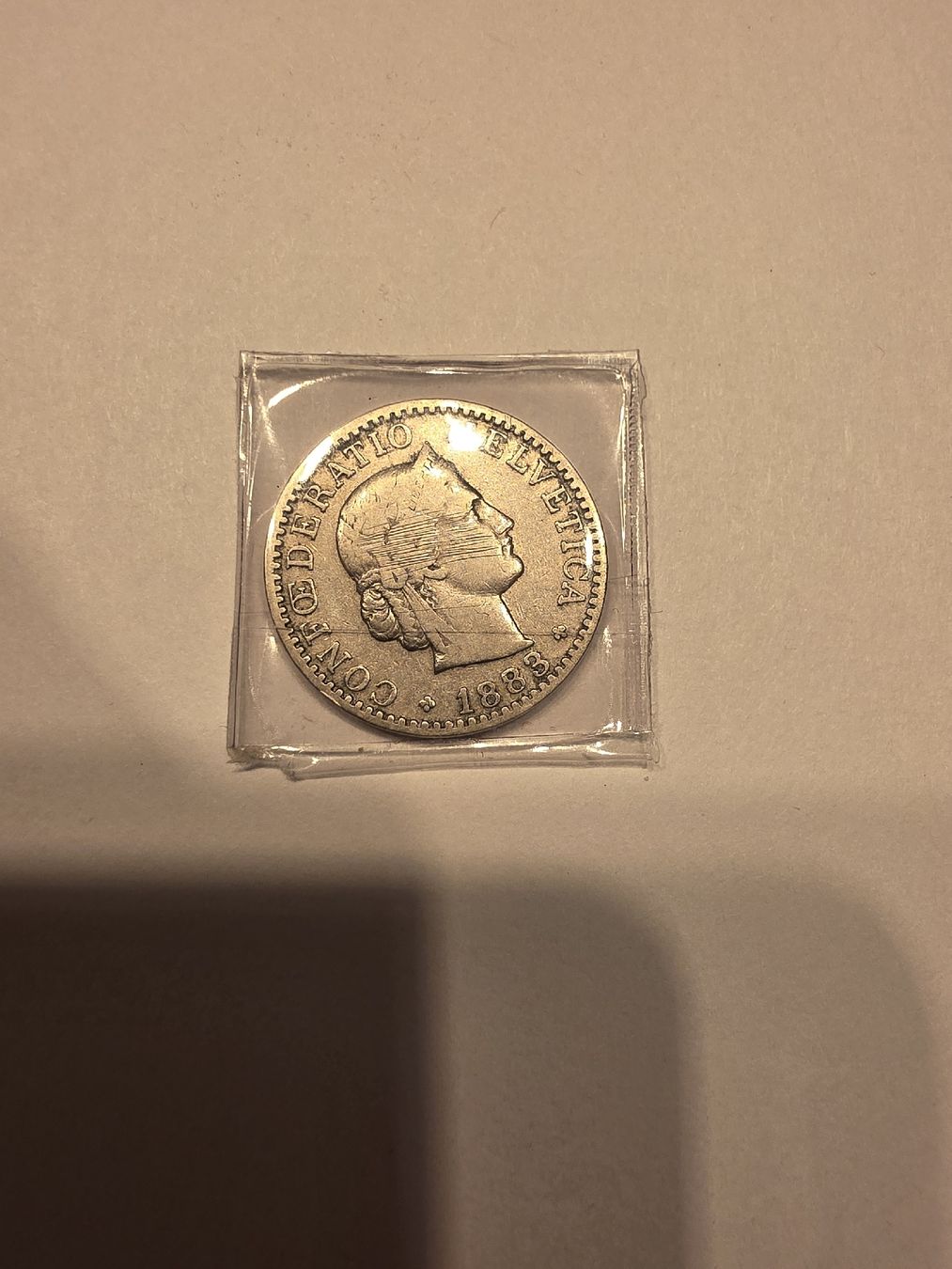 Alle Münzen: piece 20cts 1883 – Gebraucht aus Fribourg von yan_z5fr