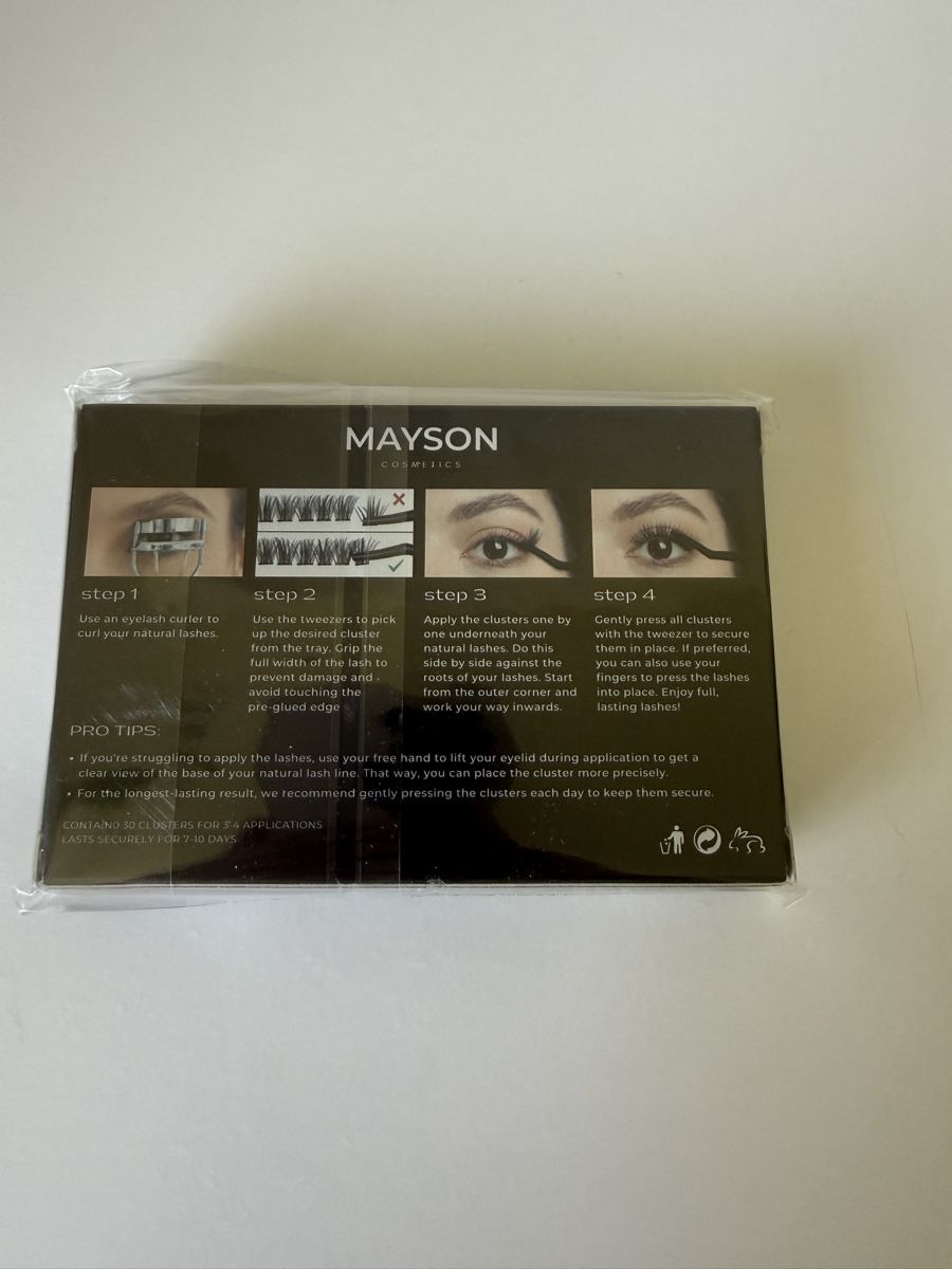 Maquillage: Mayson Press-On Lash Extensions – Neuf avec emballage d'origine à Brunnen par pel_vk7g 1
