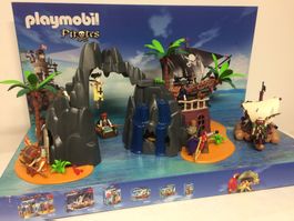 PLAYMOBIL LARGE PROMO SHOP DISPLAY PIRATES 6679 6682 6683