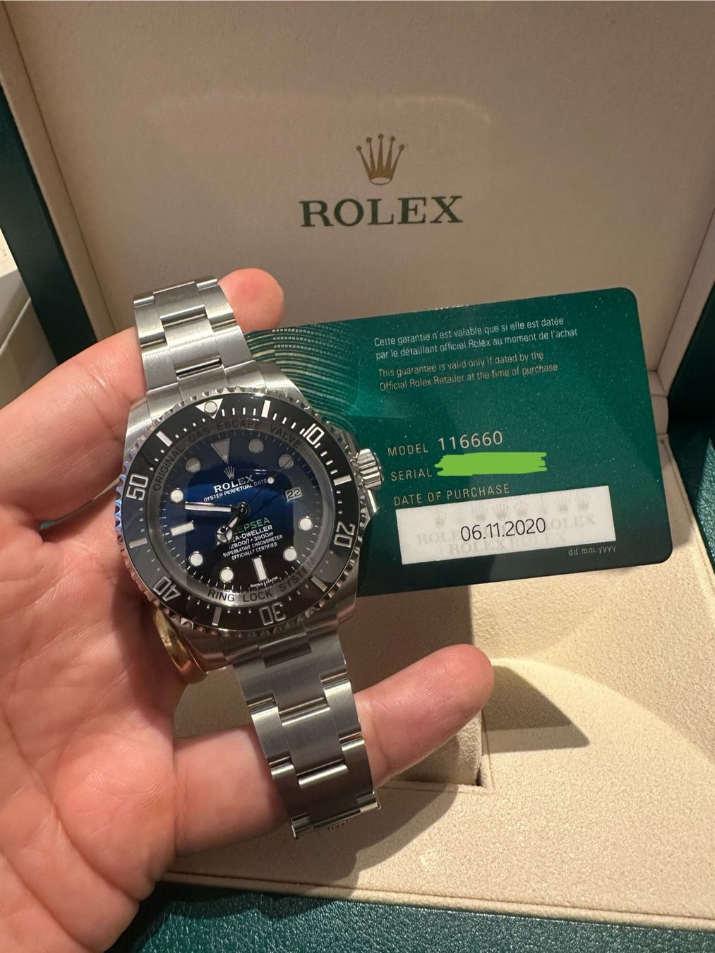 Rolex Uhren: Very special - Rolex SeaDweller Deepsea D-Blue ref. 116660 – Gebraucht aus Genève von SovereignWatch 8