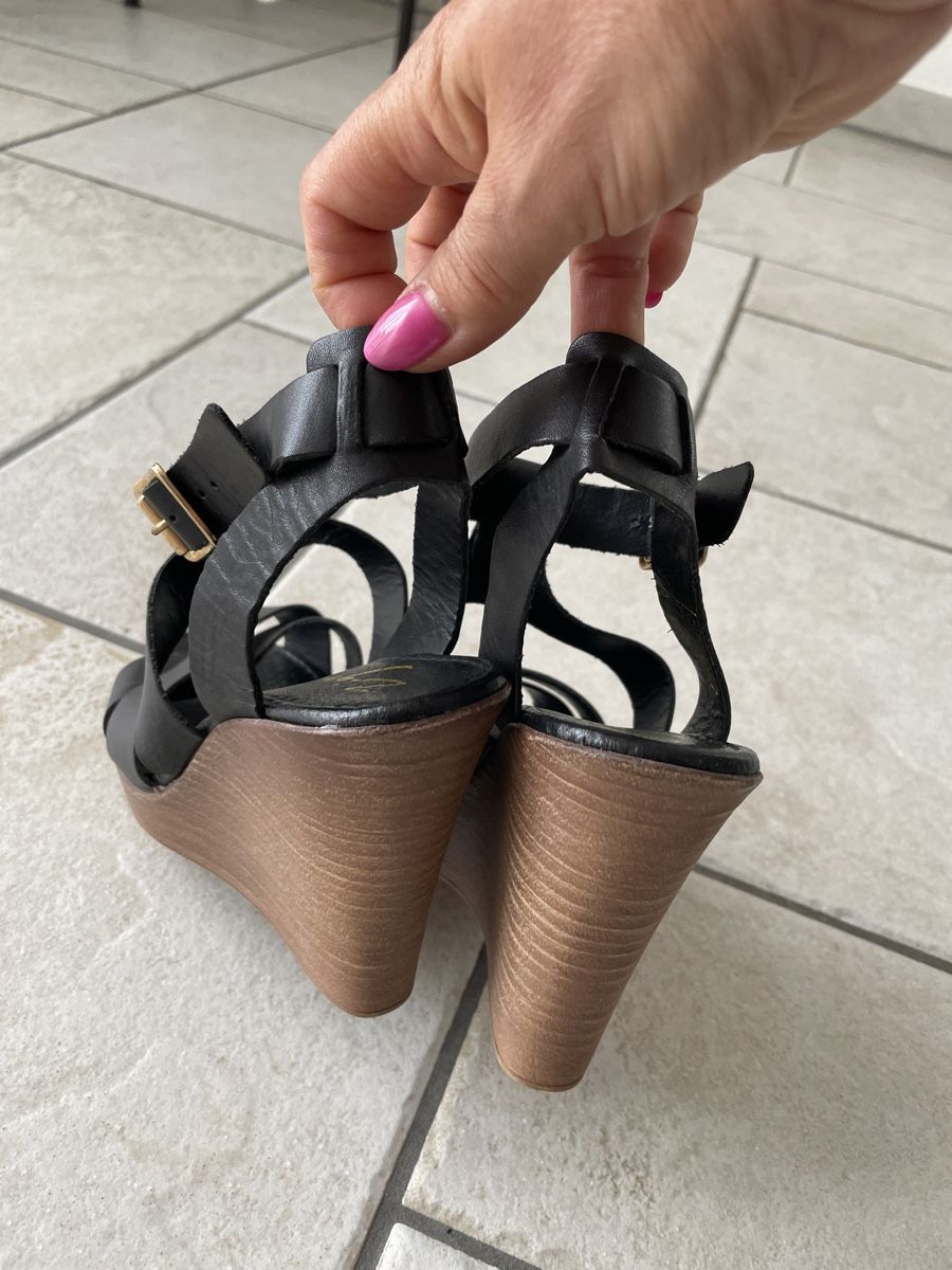 Scarpe da donna: Schuhe Gr.36, LEDER – Usato da Waltenschwil venduto da lina-04 5