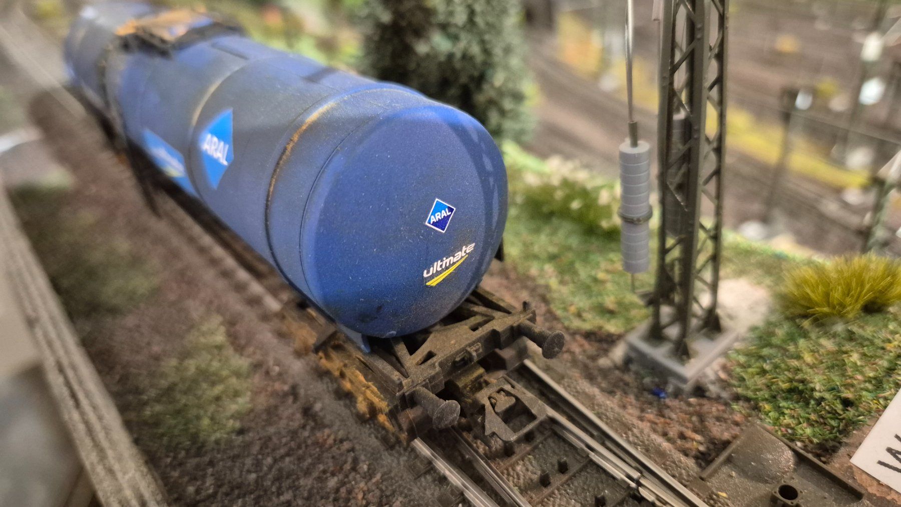 Märklin Modellini di ferrovie: Märklin 4752 "Kesselwagen Aral" – Usato da Dübendorf venduto da Aki1965 3