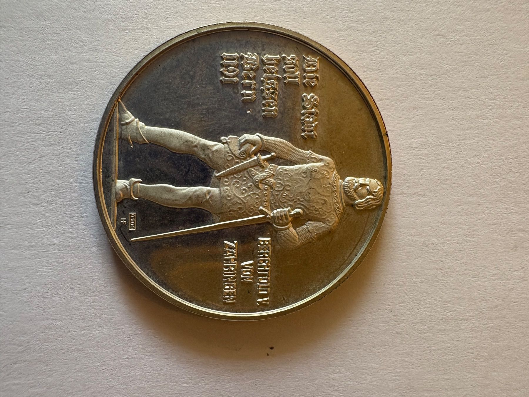 Medaillen: Ch Silbermedaille 1972 – Gebraucht aus Murten von Tzaugg 1