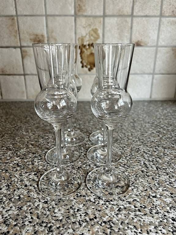 Gläser: 6 Grappa- / Schnapsgläser  wie neu – Gebraucht aus Wolfenschiessen von ali_6dvv 2
