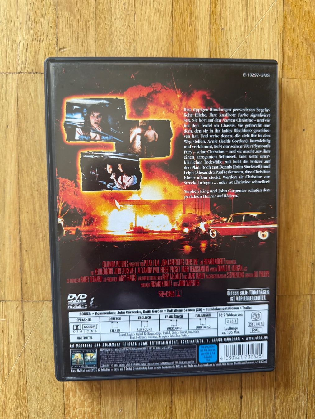 Alle DVDs: CHRISTINE. (DVD) JOHN CARPENTER'S – Gebraucht aus Basel von san_2qlq 1