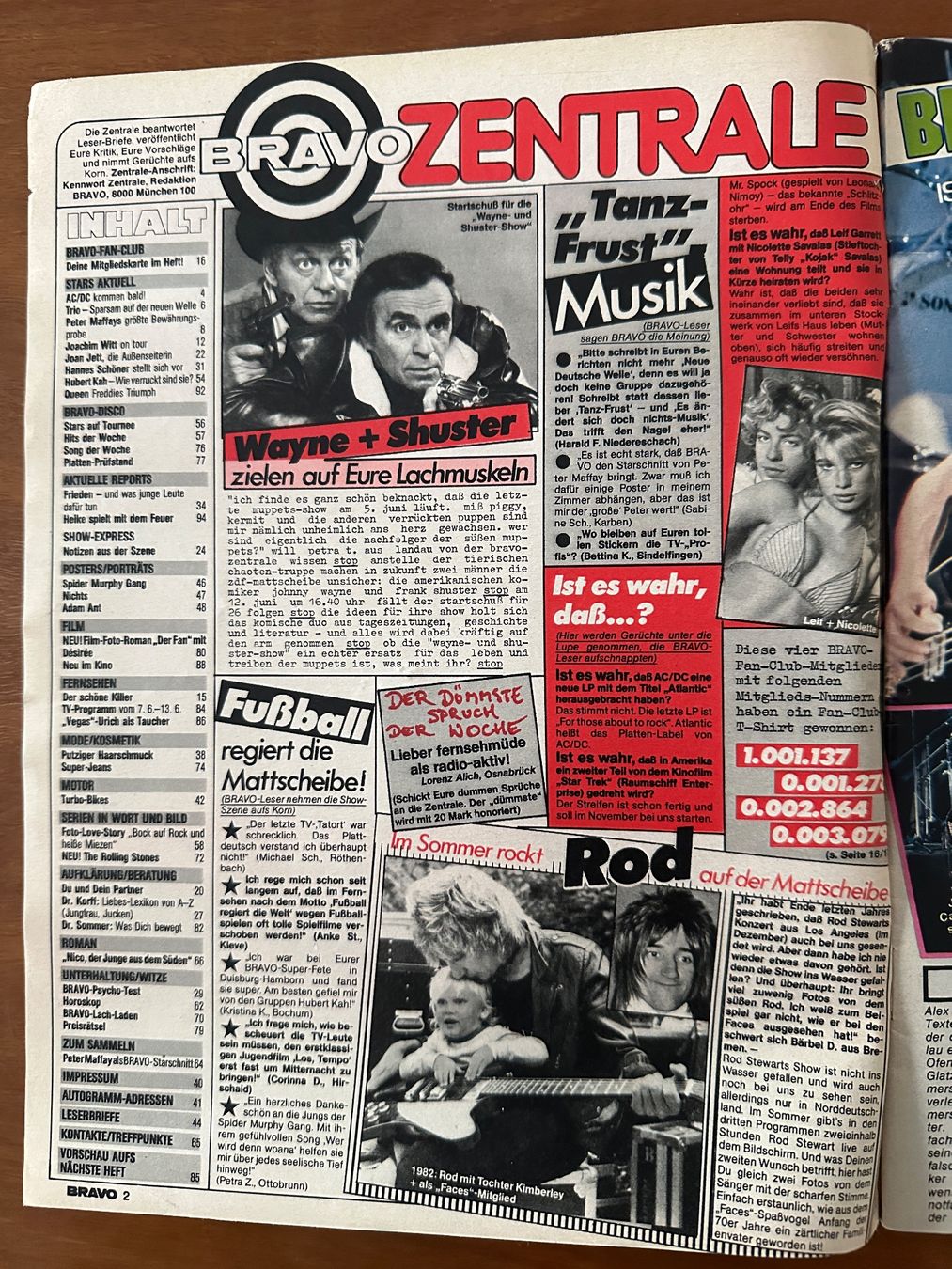 Zeitschriften & Magazine: BRAVO 1982 Nr. 23 // Joan Jett – Gebraucht aus Zürich von die_5djt 1