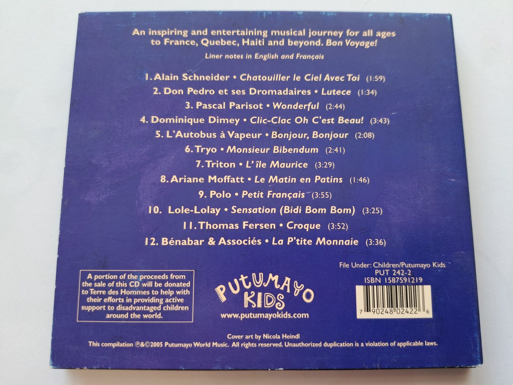 CD: Cd Putumayo presents French Playground – Usato da Pully venduto da bro_n52j 1