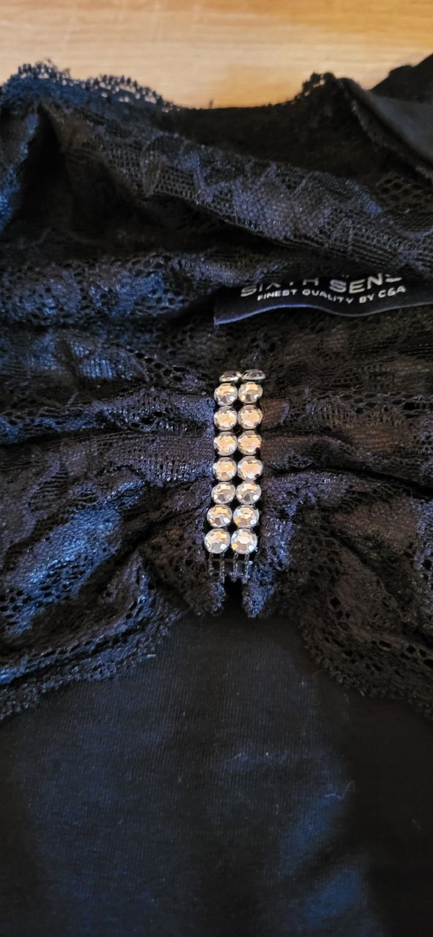 Maglioni & Felpe: Damen Pulli 3/4 Arm gr. l schwarz – Usato da Schweizersholz venduto da fuchs06 5