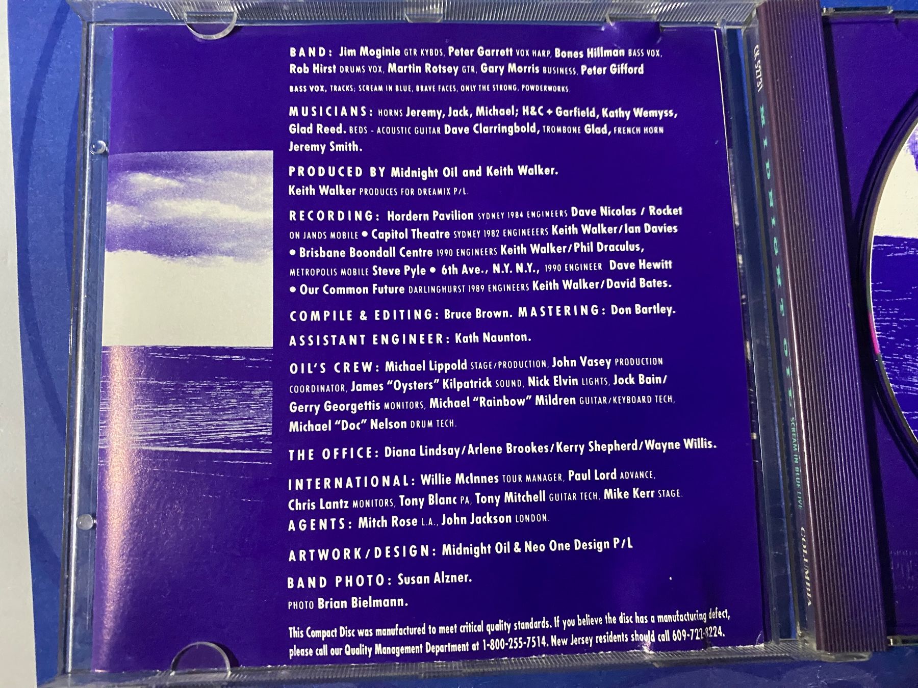 CD: Midnight Oil – Usato da Muri b. Bern venduto da AdidasCollector 2