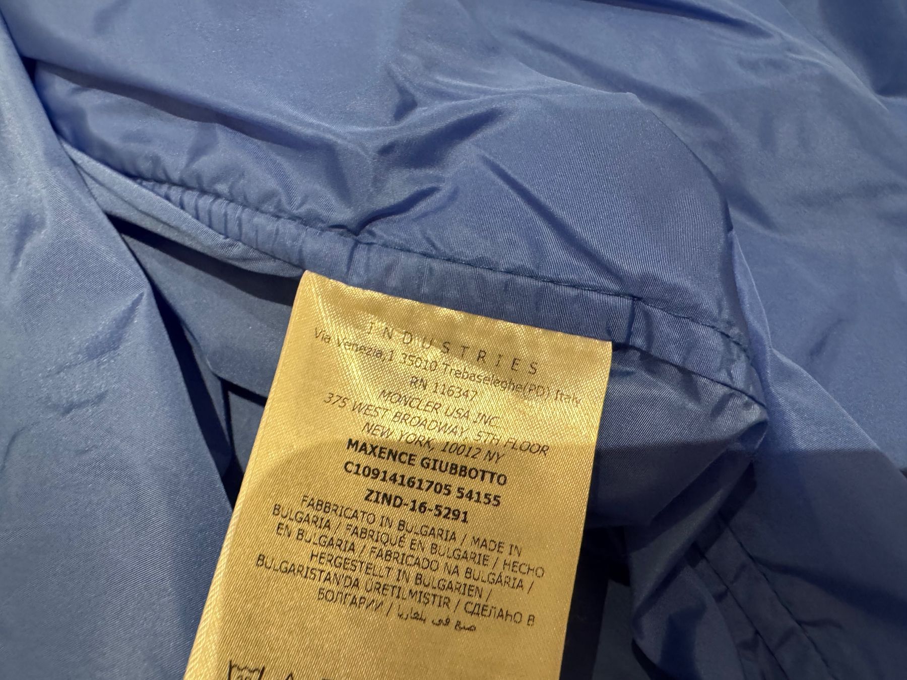 Moncler Giacche: Moncler NWT Maxence Giubbotto Windbreaker, 2 – Nuovo (secondo la descrizione) da Klingnau venduto da Markus14 1