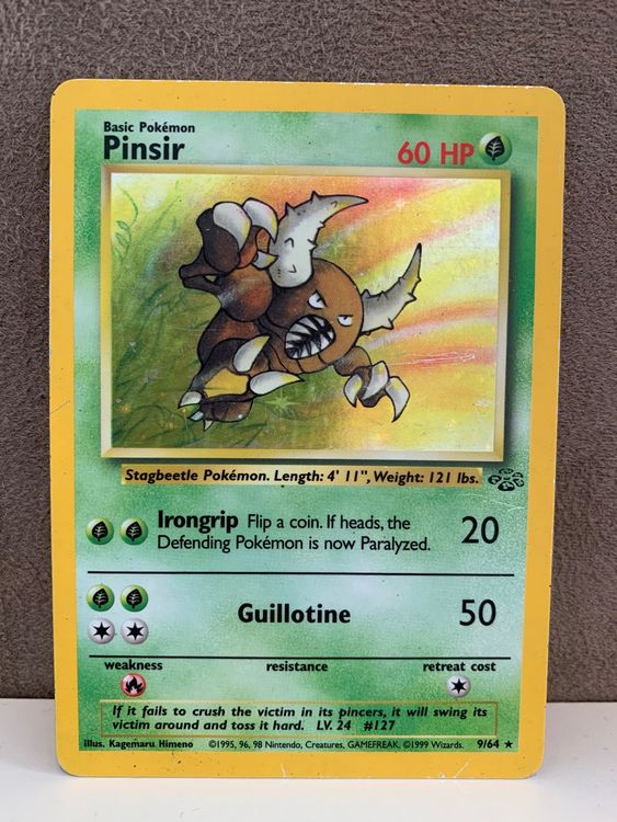 Pokemon Pinsir Holo Rare Jungle Eng 964 Kaufen Auf Ricardo 5160