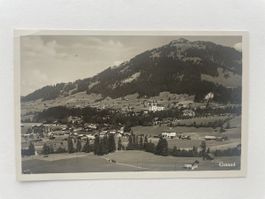 Alte Ansichtskarte Militärpost Gstaad