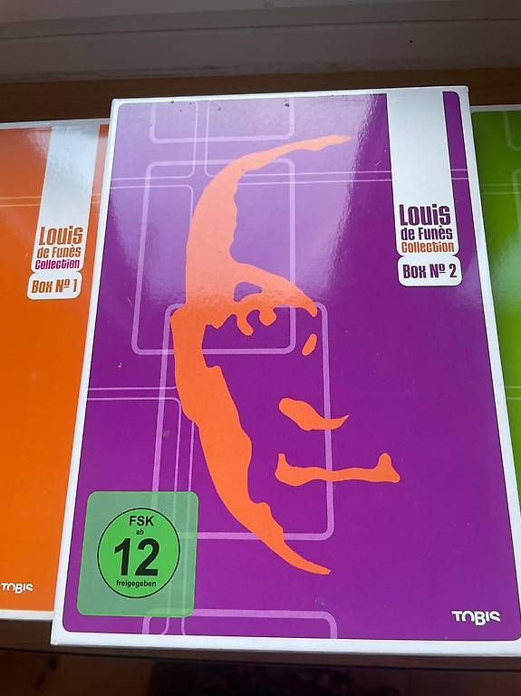 Tutti i DVDs: Louis de Fines DVD Mega Sammlung  – Usato da Pratteln venduto da Luxus.Fee 1