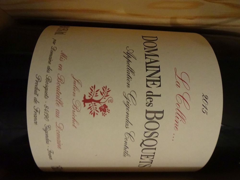 Vino: 96-99 PP - MAGNUM - Domaine des Bosquets - La Golline 2015 – Usato da Cham venduto da Vinmondo 1