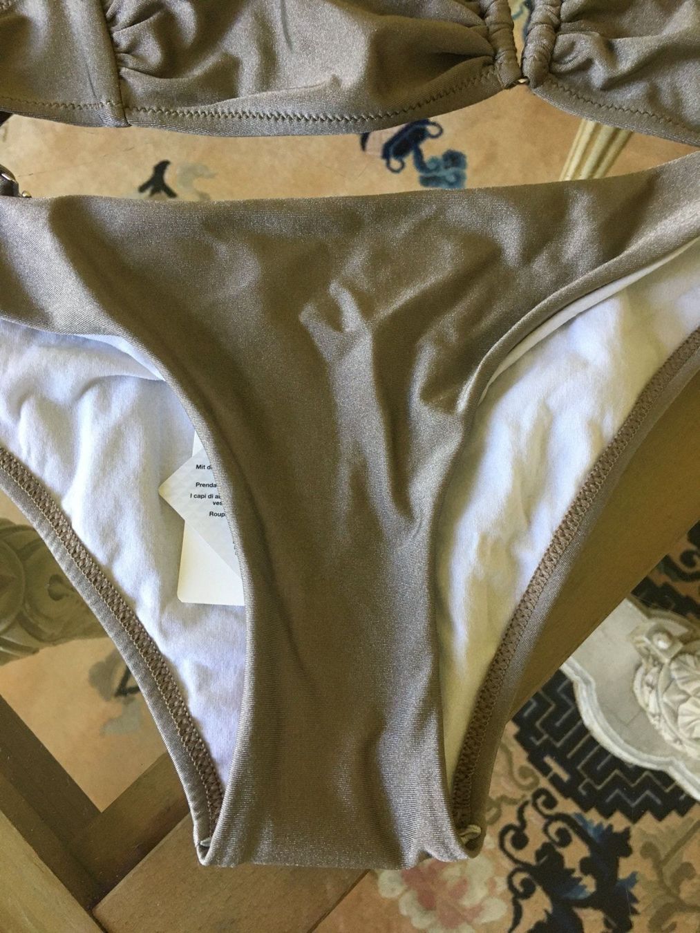 Maillots de bain & Bikinis: GLOBUS BIKINI SET, GR. 36, SANDFARBE, NEU, WUNDERSCHÖN! – Neuf avec emballage d'origine à Zürich par elegantissima2 3