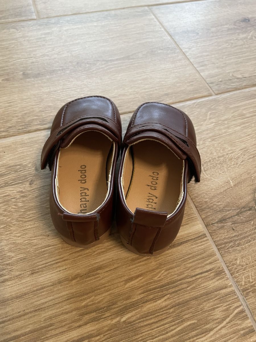 Scarpe per ragazzi: Braune Kinder Mokassins Grösse 23 – Usato da Winterthur venduto da NaNa24 1