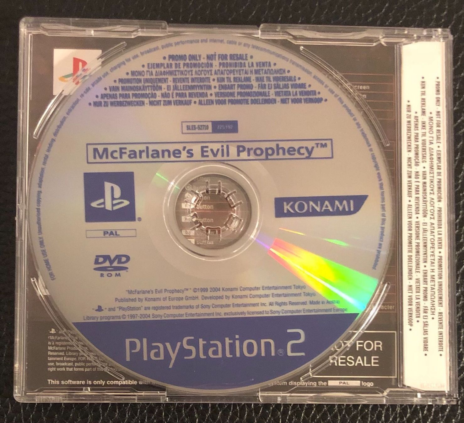 Sony Giochi: Evil Prophecy Sony PS2 Promo – Usato da Kestenholz venduto da Naruto_01 1
