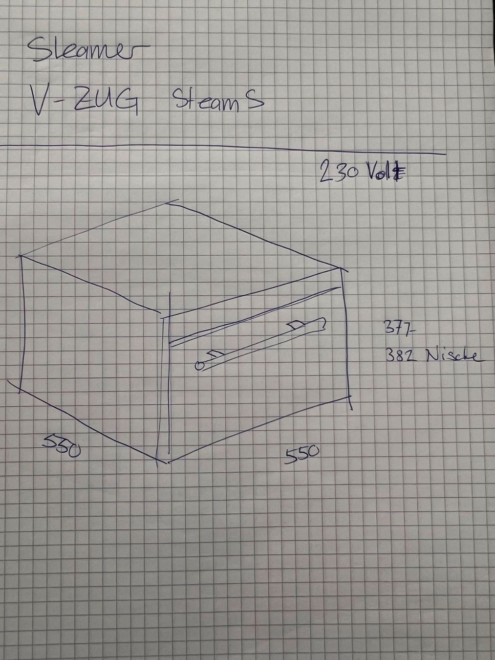 V-Zug Küchengeräte: V-Zug Steamer Steam S – Gebraucht aus Celerina/Schlarigna von 2406ca 8