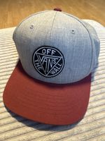 Vans Cap Grau/Rot - Top Zustand