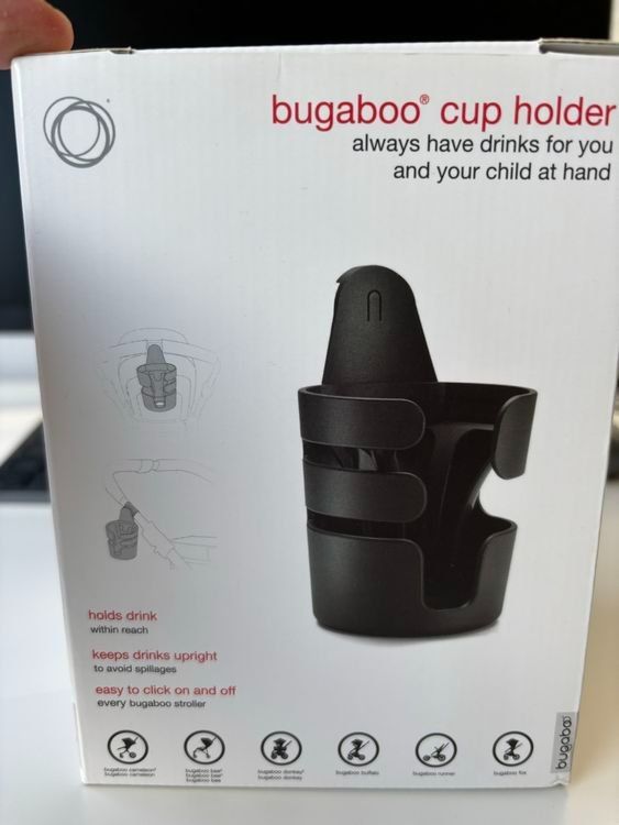 Bugaboo Kinderwagen: Bugaboo Cup Holder / Getränkehalter – Gebraucht aus Kehrsatz von lapeca