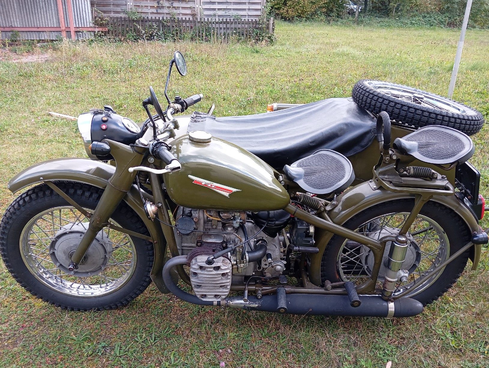 Sidecar: ChangJiang 750 sidecar/Seitenwagen – Usato da Matzingen venduto da Saja5 1