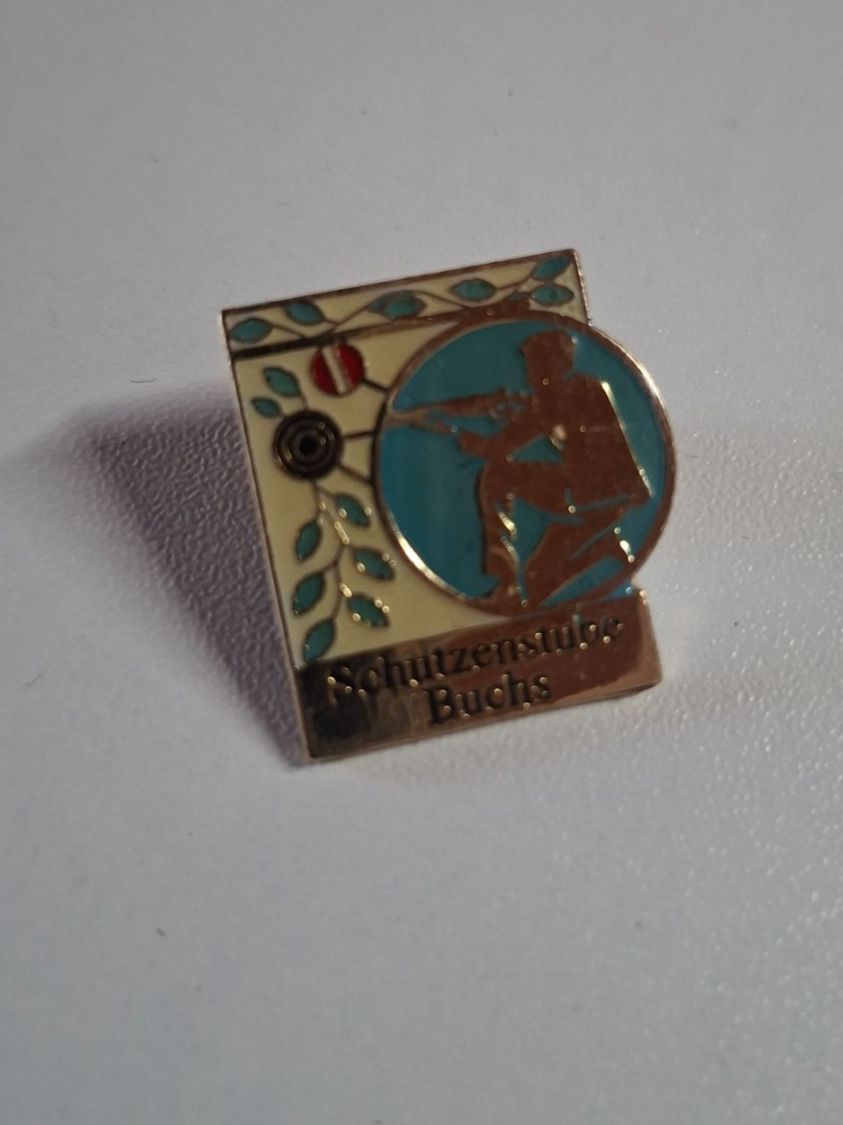 Plaquettes & Badges: Pin Schützenstube Buchs – D'occasion à Erlinsbach par pfunky