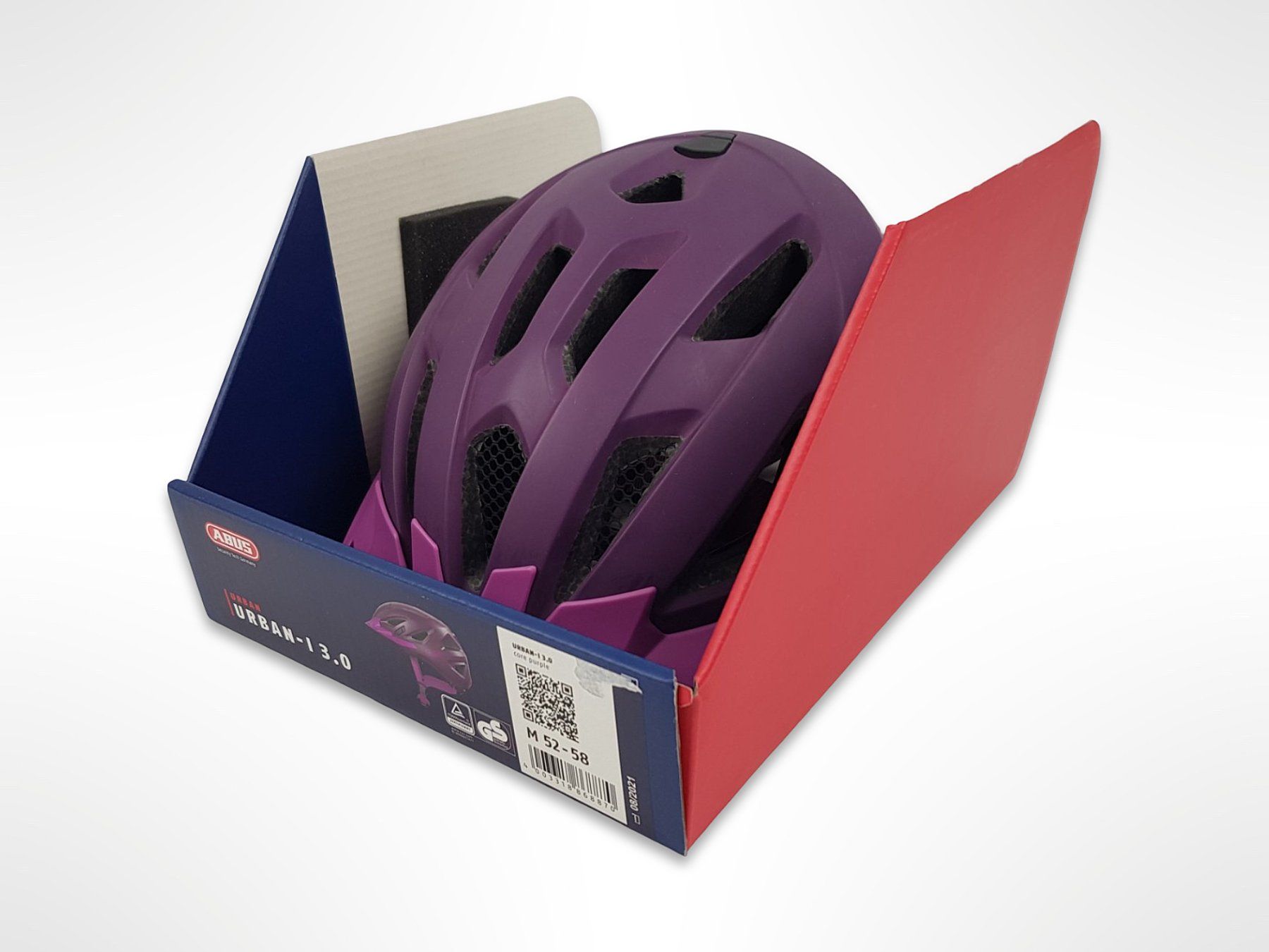 Abus Helme: ABUS Urban Velohelm violett Gr. M – Neu (gemäss Beschreibung) aus Suhr von Restwert_Suhr 5