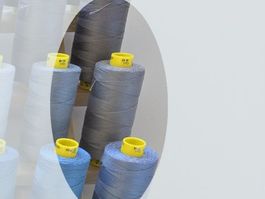 Nähfaden Gütermann 30 für Leder / Jeans 300m - 40 grau