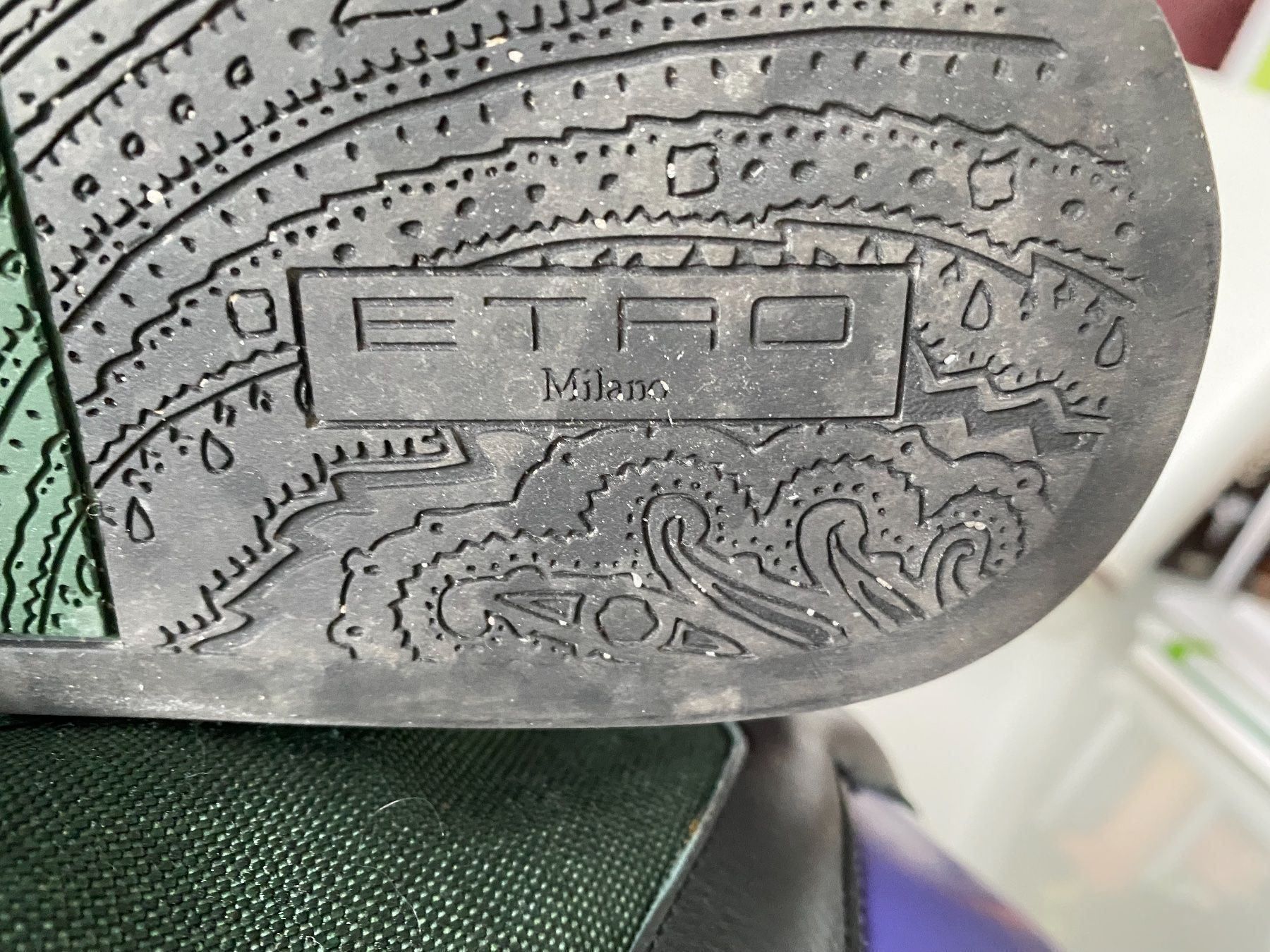 Etro Scarpe da uomo: ETRO  Stiefel mit Kontrastdetail Gr 43 – Nuovo (secondo la descrizione) da Volketswil venduto da praxis12 7
