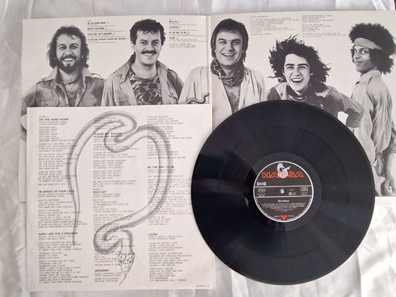 Dischi in vinile: Barrabas - Piel de Barrabas – Usato da Pfaffnau venduto da gunport 4