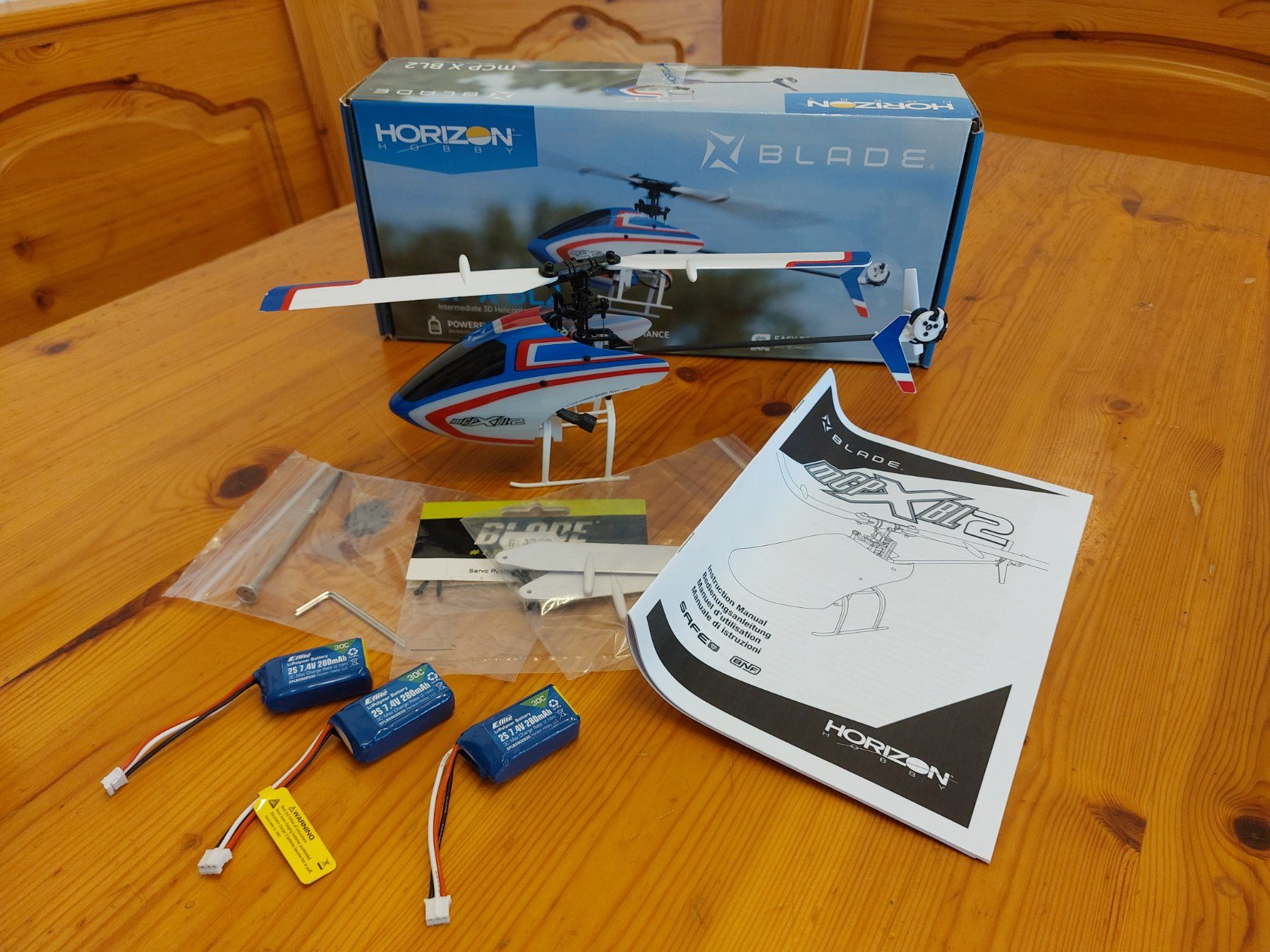 Blade RC Modellbau: Blade mCP X BL2 neuwertig, mit 3 Akkus (BNF Basic, SAFE) – Gebraucht aus Biberist von Free-Sky